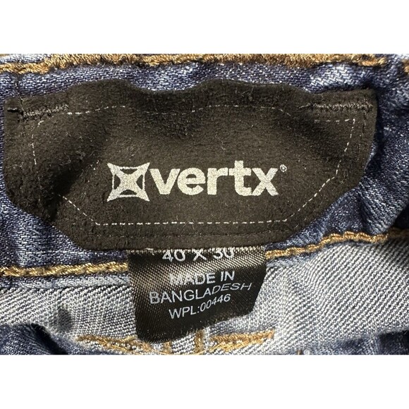 Vertx Defiance Tactical Jeans Men’s 40x30 (40x28.5) Blue Denim Stretch Straight - Picture 6 of 11